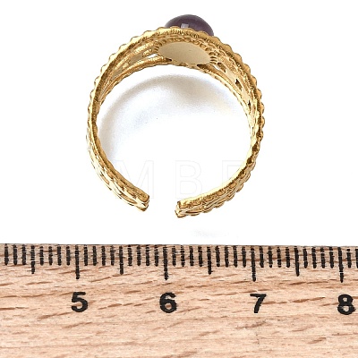 304 Stainless Steel Cuff Open Rings RJEW-F213-03G-08-1