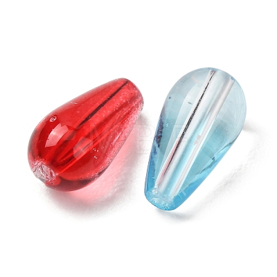 Baking Paint Transparent Glass Beads GL-CBA5BF9-03-1