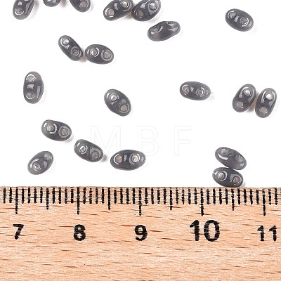 Imitation Jade Glass Seed Beads SEED-T006-01A-1