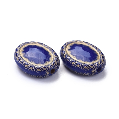 Plating Acrylic Beads X-PACR-T008-06B-1