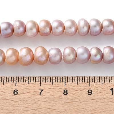 Natural Cultured Freshwater Pearl Beads Strands PEAR-I007-02N-02B-1