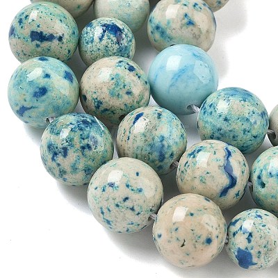 Natural Fossil Graduated Beads Strands G-F830-A03-01E-1
