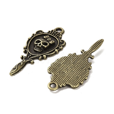 Tibetan Style Alloy Pendants FIND-C043-015AB-1