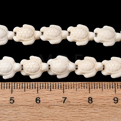 Synthetic Turquoise Dyed Beads Strands G-B184-D01-01-1