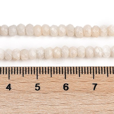 Natural White Jade Beads Strands X-G-Z069-01I-1