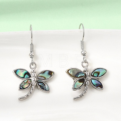 Rack Plating Brass Dangle Earrings for Women LS-KK-CBA69D1-01P-01-1
