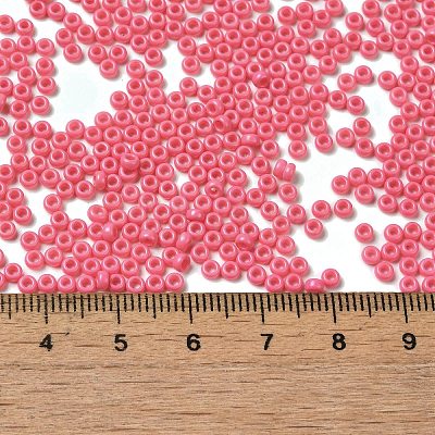 Baking Paint Glass Seed Beads SEED-P006-03A-08-1