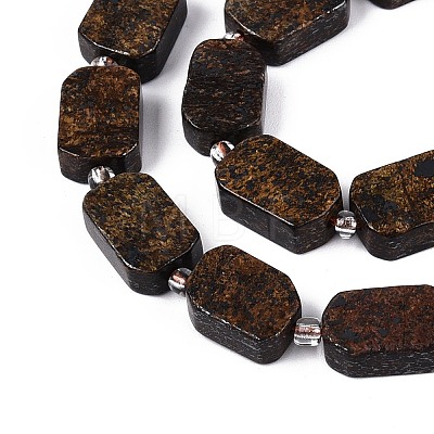 Natural Bronzite Beads Strands G-T138-26A-06-1