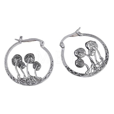 Alloy Hoop Earrings FS-WG4BE07-01-1-1