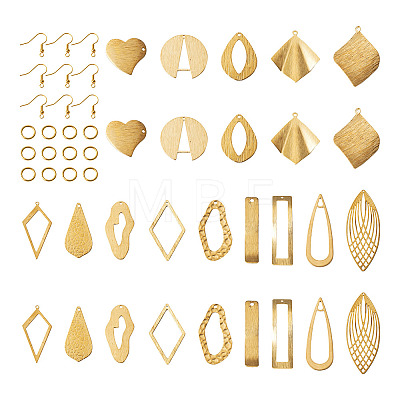 DIY Geometry Earring Making Kit DIY-TA0004-67-1