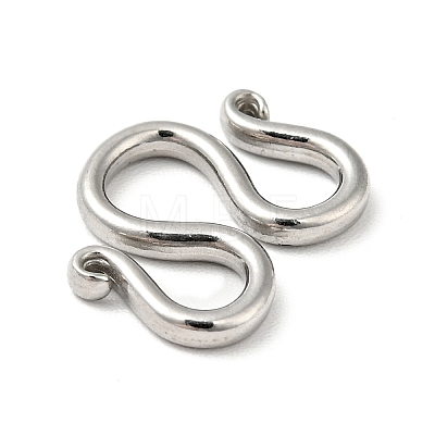 304 Stainless Steel Clasps STAS-C056-14P-1