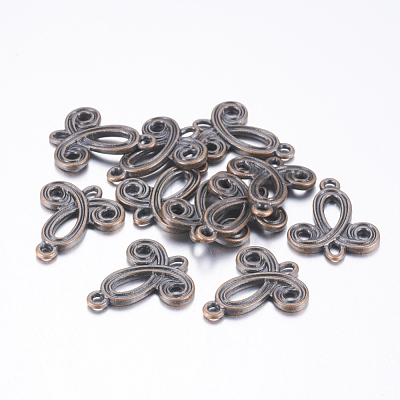 Tibetan Style Alloy Links/Connectors RLF9355Y-NF-1