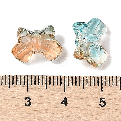 Transparent Spray Paint Glass Beads GLAA-Z011-11G-1