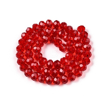 Glass Beads Strands EGLA-A044-T8mm-D01-1