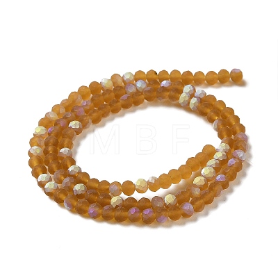 Transparent Glass Beads Strands X1-EGLA-A034-T4mm-MB02-1