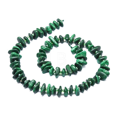 Synthetic Malachite Beads Strands G-E569-J10-1