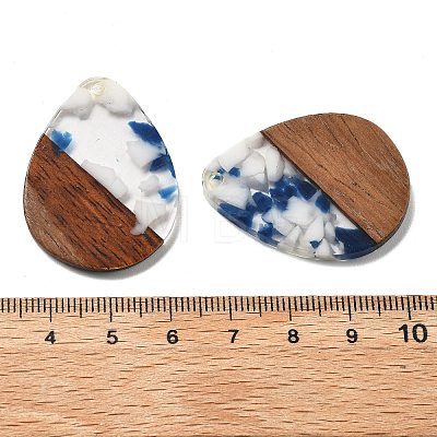 Resin and Walnut Pendants FIND-R051-04D-1