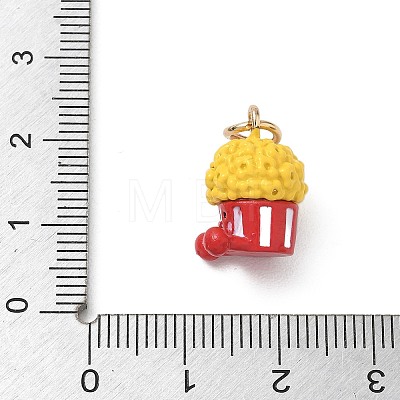 Alloy with Enamel Pendants LS-AL-CBAE186-01G-04-1