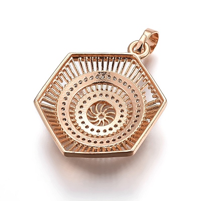 Brass Micro Pave Cubic Zirconia Jewelry Sets SJEW-F189-11KCG-1