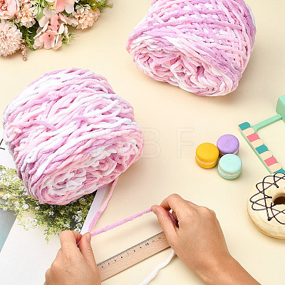 4 Bundles Polyester Yarn FB-FSB9EF-01B-1