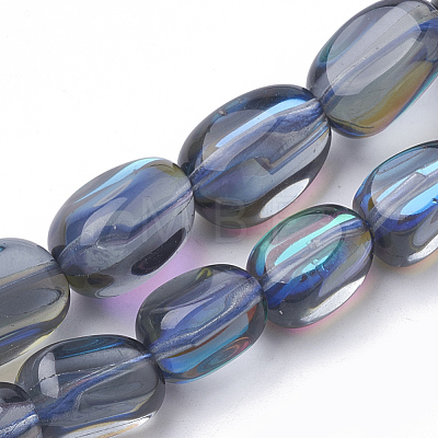 Synthetic Moonstone Beads Strands G-S285-04B-1