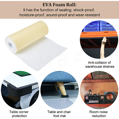 Adhesive EVA Foam Sheets AJEW-WH0109-95B-02-1