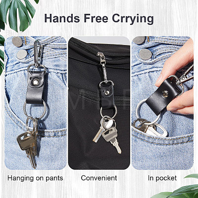 Cowhide Leather Pendant Decoration HJEW-WH20012-05C-1