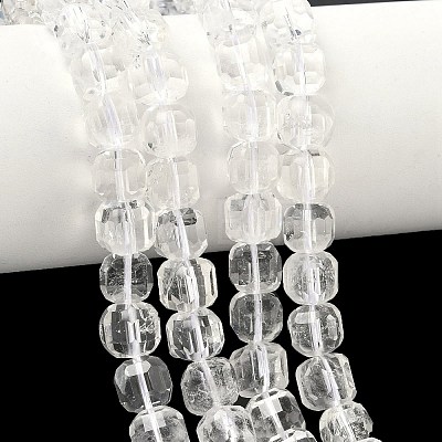 Natural Quartz Crystal Beads Strands G-C267-A04-1
