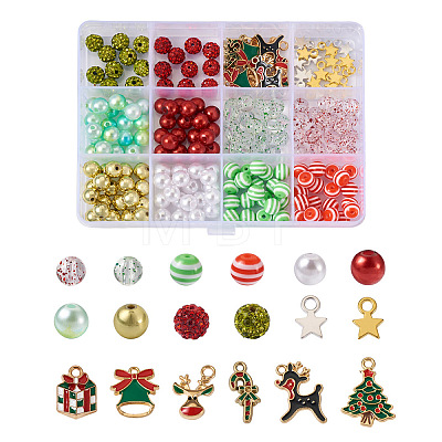 DIY Christmas Jewelry Making Finding Kit DIY-BY0001-37-1