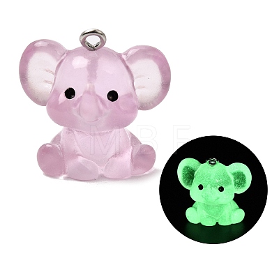Luminous Transparent Resin Pendants RE-CBAAB56-04-1