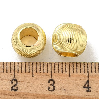 Brass European Beads KK-L075-003LG-1