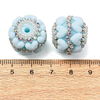 Rwsin & Acrylic & ABS Imitation Pearl Beads RE-CBA1913-03D-1