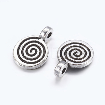 Tibetan Style Alloy Charms X-LF0339Y-NF-1