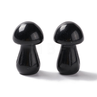 Natural Obsidian GuaSha Stone G-A205-25G-1