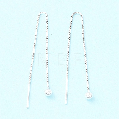 925 Sterling Silver Ear Thread STER-P047-09S-1