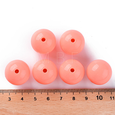 Opaque Acrylic Beads MACR-S370-C20mm-SS2109-1