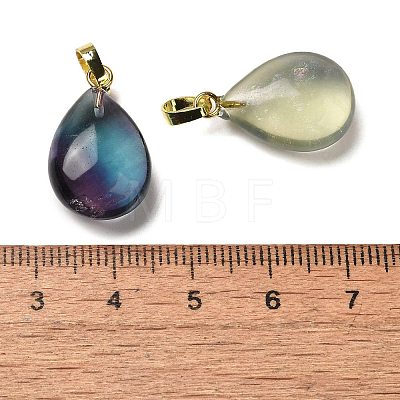 Natural Fluorite Pendants G-C155-01A-G-1