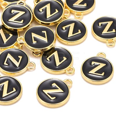 Golden Plated Alloy Charms X-ENAM-S118-02Z-1