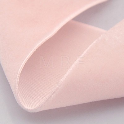 Polyester Velvet Ribbon for Gift Packing and Festival Decoration SRIB-M001-7mm-115-1