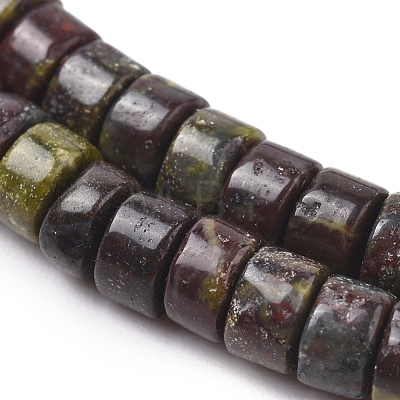 Natural Dragon Blood Beads Strands G-F631-A25-1
