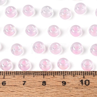 FGB Inside Colours Transparent Glass Seed Beads SEED-T009-01J-1