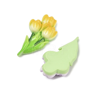 Opaque Resin Cabochon CRES-E003-02-1
