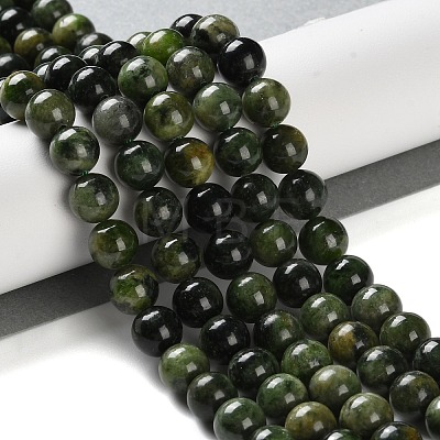 Natural Green Diopside Beads Strands G-NH0031-01B-1