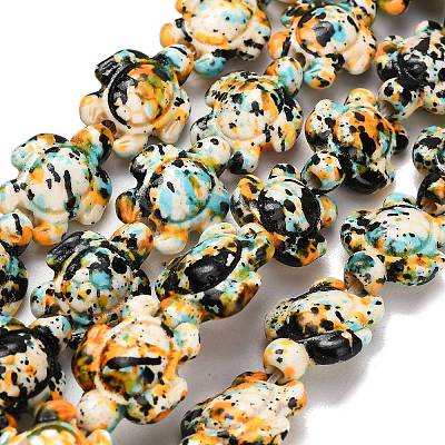 Synthetic Turquoise Beads Strands TURQ-F020-C03-1