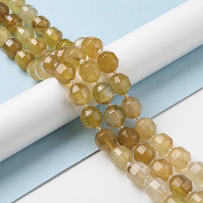 Natural Agate Beads Strands G-C039-D02-1