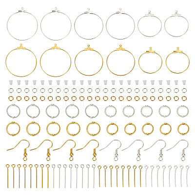 DIY Earring Making Finding Kit DIY-TA0005-03-1