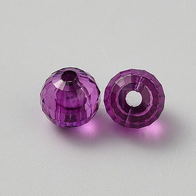 Transparent Acrylic Beads TACR-WH0001-90B-01-1