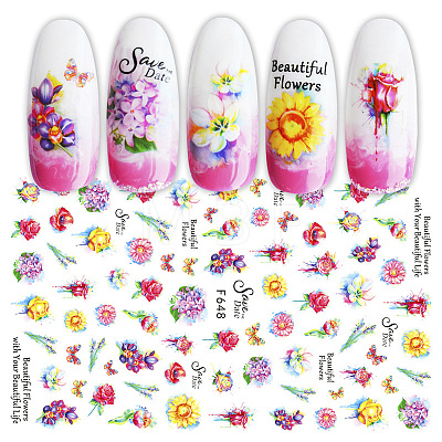 Nail Art Stickers MRMJ-Q080-F648-1