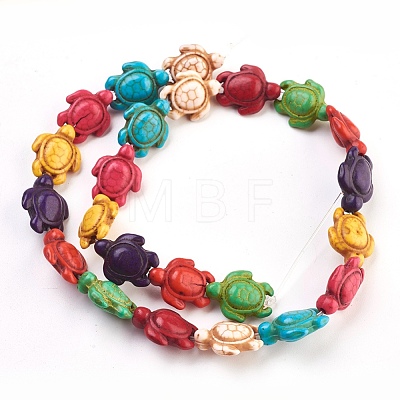 Synthetic Howlite Beads TURQ-E007-14-1