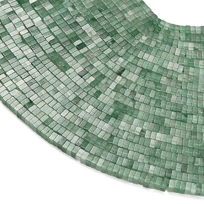 Natural Green Strawberry Quartz Beads Strands GG-CBA2498-C03-01-1